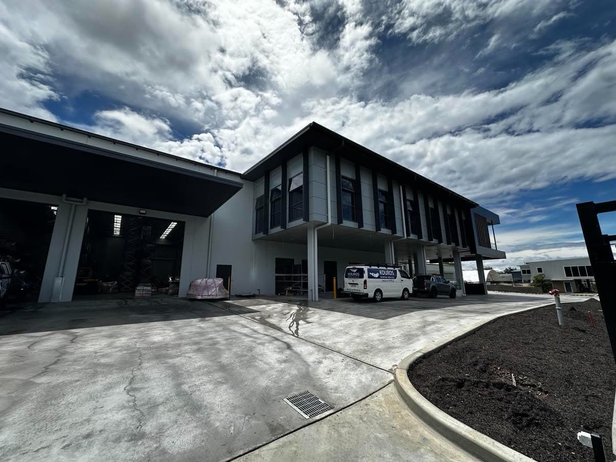 New industrial unit exterior